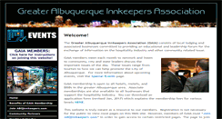 Desktop Screenshot of abqinnkeepers.com